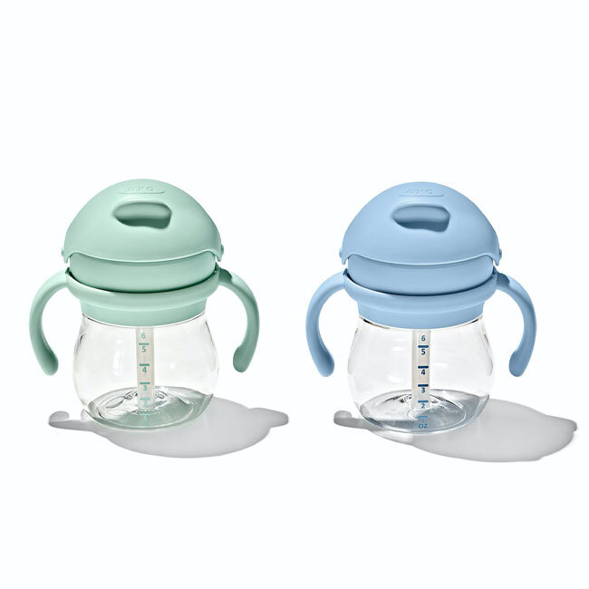 OXO Transitions Straw Cup with Handles Set | 6 Oz