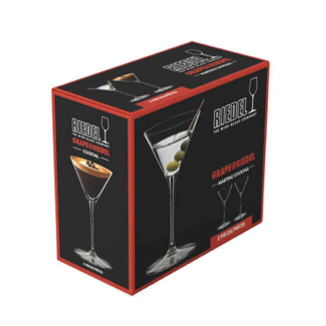 Riedel Grape@Riedel Martini/Cocktail Glass - box
