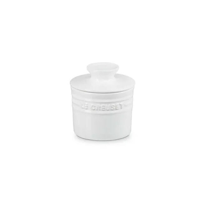 Le Creuset Butter Crock | White