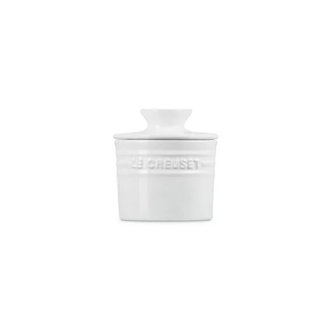 Le Creuset Butter Crock | White