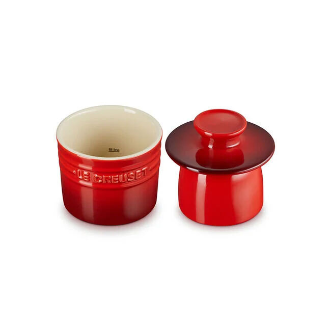 Le Creuset Butter Crock | Cerise