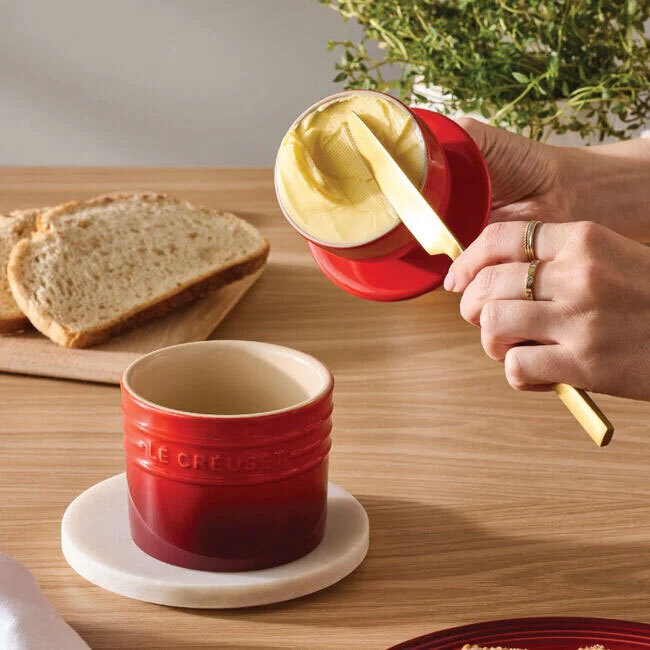 Le Creuset Butter Crock | Cerise