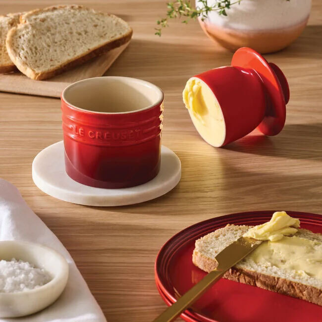 Le Creuset Butter Crock | Cerise