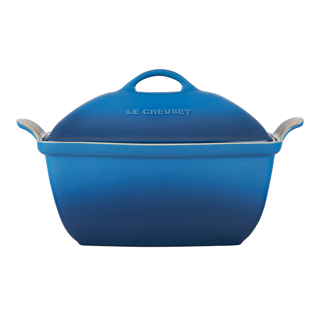 Le Creuset 4.5 Qt Deep Covered Baker w/Lid - Side - Marseille