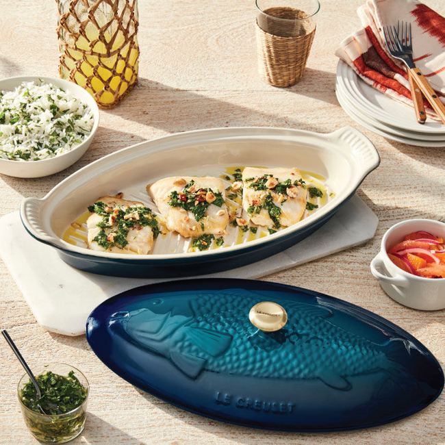 Le Creuset 1.7 Qt. Fish Baker – Tarzianwestforhousewares