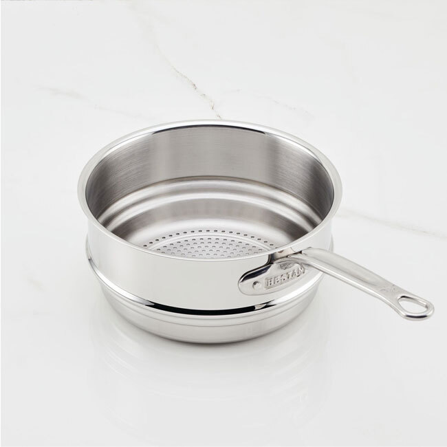 Hestan Provisions Stainless Steel Steamer Insert, 3-Quart