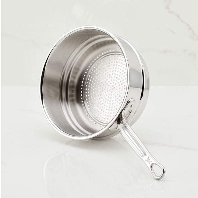 Hestan Provisions Stainless Steel Steamer Insert, 3-Quart