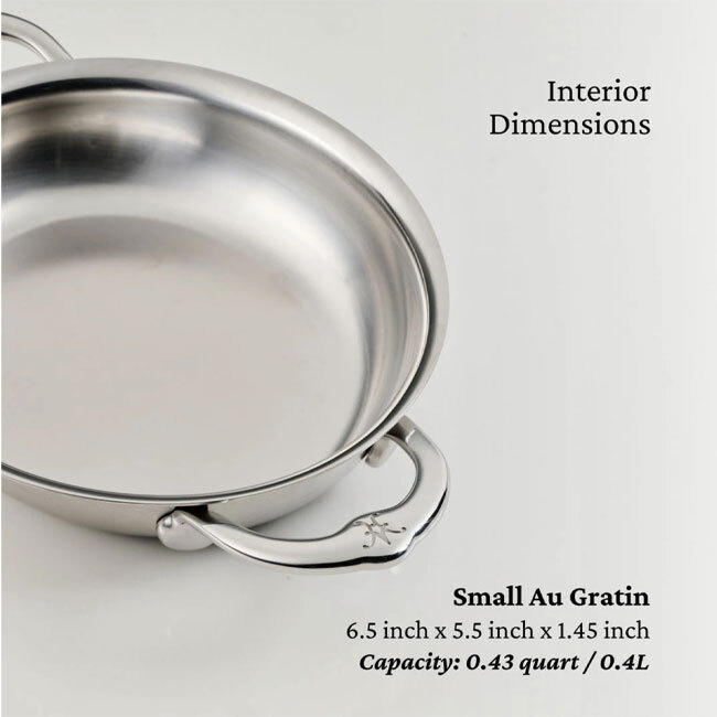 Hestan Provisions Small Oval Au Gratin Dishes | 2-piece Set