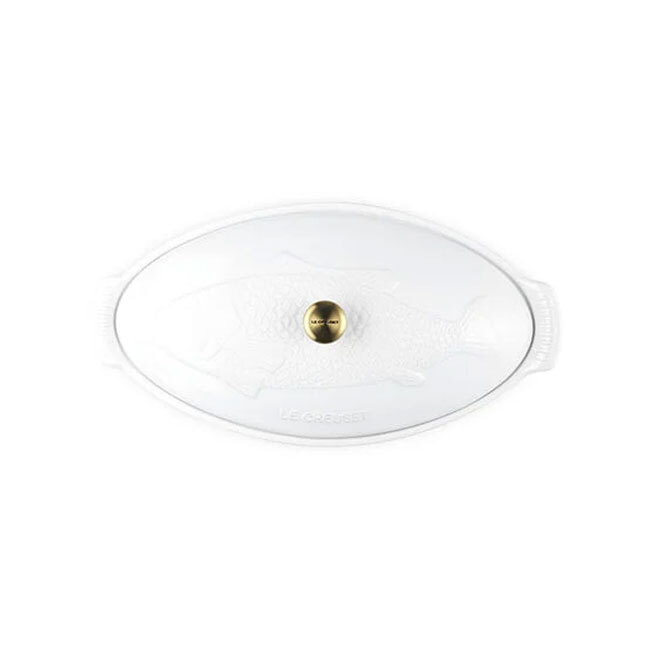 Le Creuset Heritage Fish Baker | White - top
