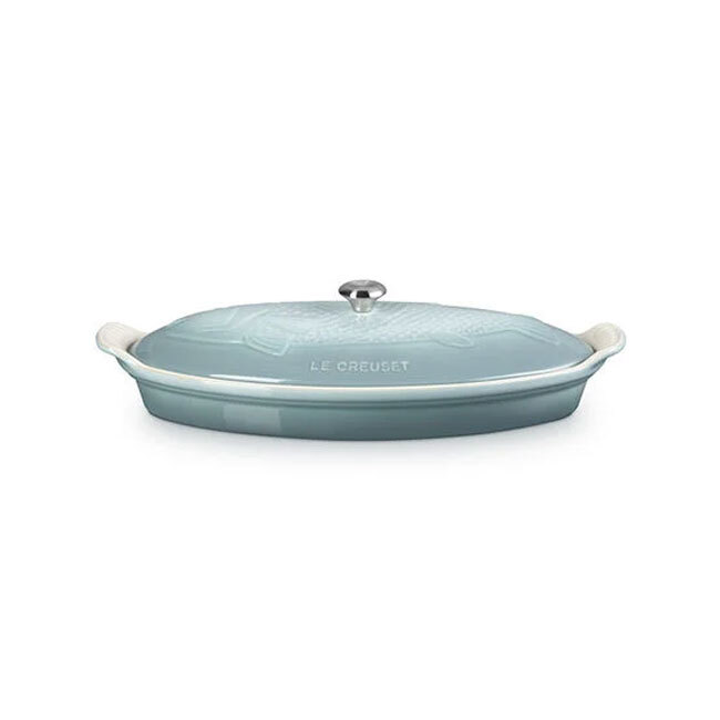 Le Creuset Heritage Fish Baker | Sea Salt