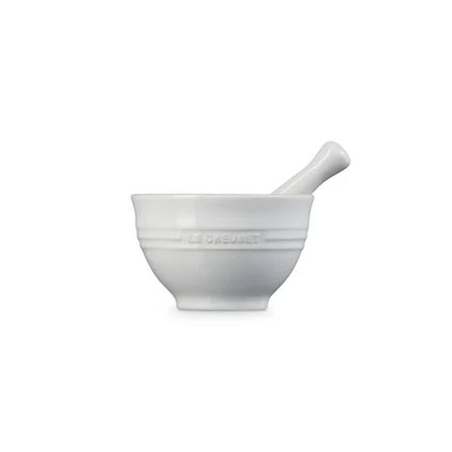 Le Creuset Mortar & Pestle | White