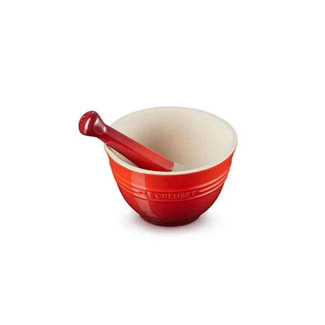 Le Creuset Mortar & Pestle | Cerise