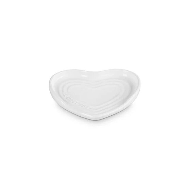 Le Creuset Heart Spoon Rest | White
