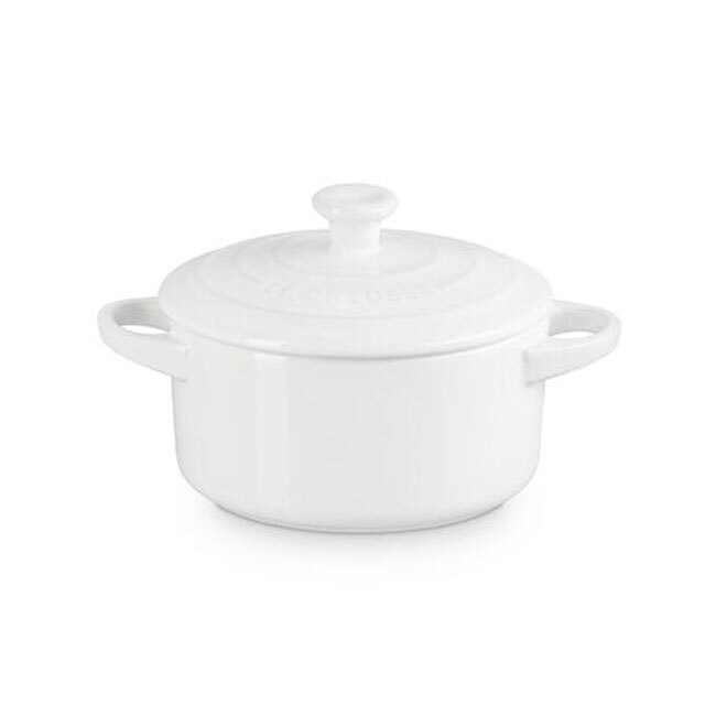 Le Creuset 24 oz. Round Cocotte | White
