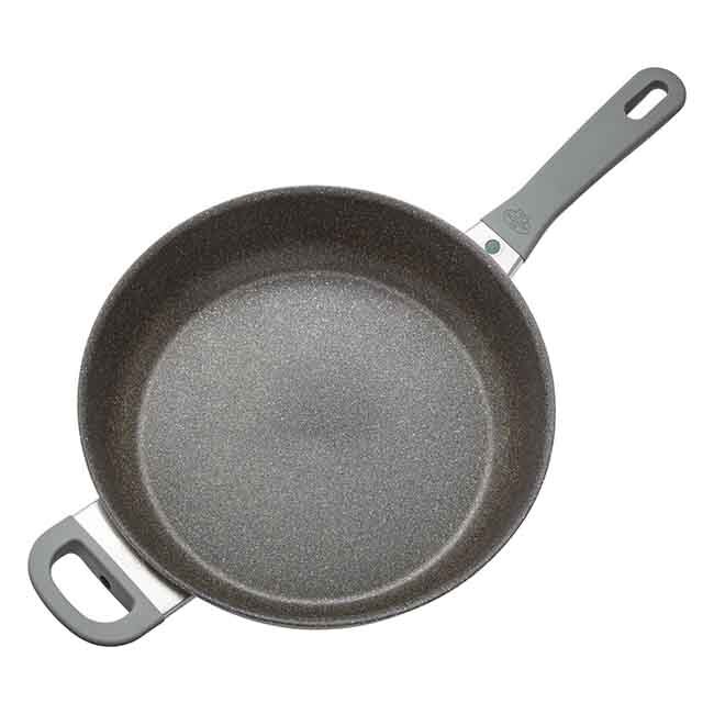 Ballarini Parma Plus 11-Inch Aluminum Nonstick Sauté Pan w/Lid and Helper Handle - Pan only