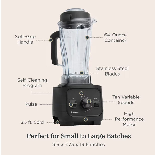 Vitamix VX1™ Blender | Black - features