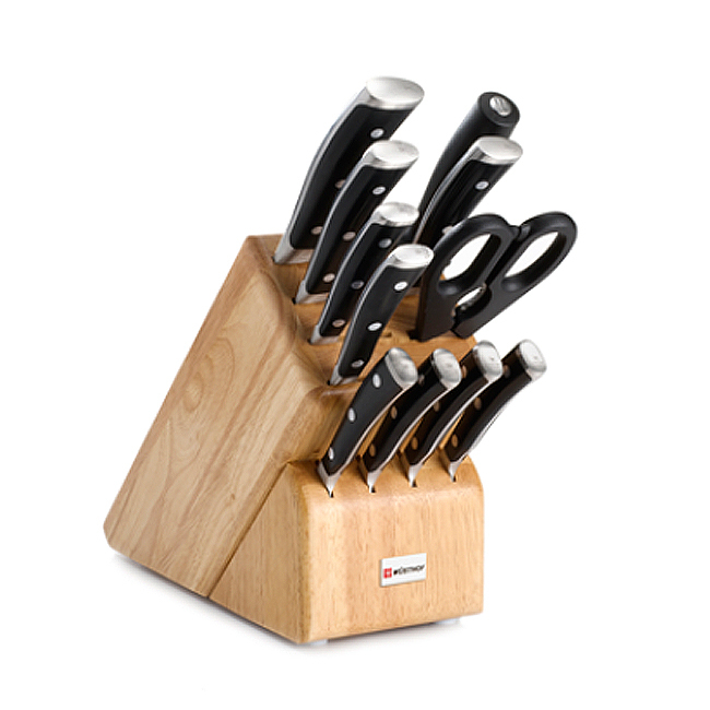 Wüsthof Classic IKON 12-Piece Knife Block Set