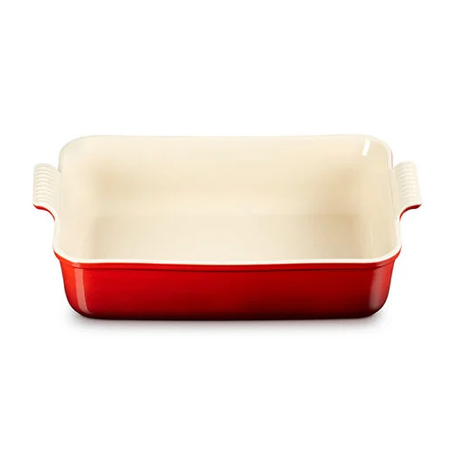 Le Creuset Heritage Deep Rectangular Lasagna Dish | Cerise