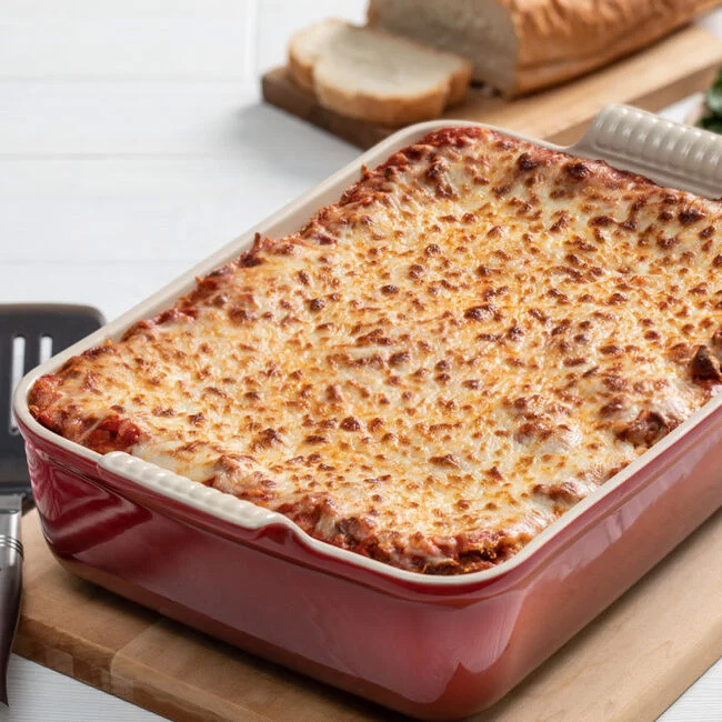 Le Creuset Heritage Deep Rectangular Lasagna Dish | Cerise
