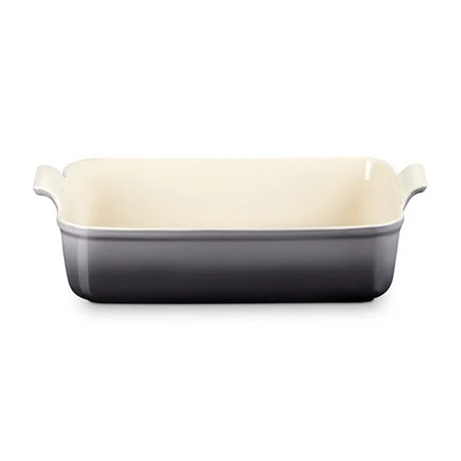Le Creuset Heritage Deep Rectangular Lasagna Dish | Oyster