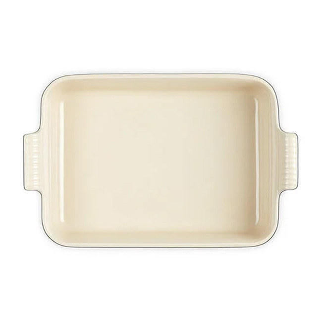 Le Creuset Heritage Deep Rectangular Lasagna Dish | Oyster