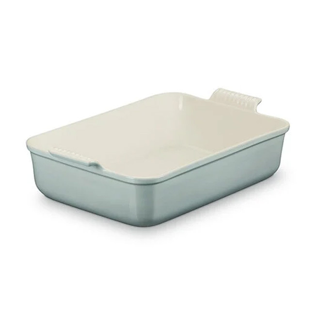 Product Le Creuset Heritage Deep Rectangular Lasagna Dish | Sea Salt