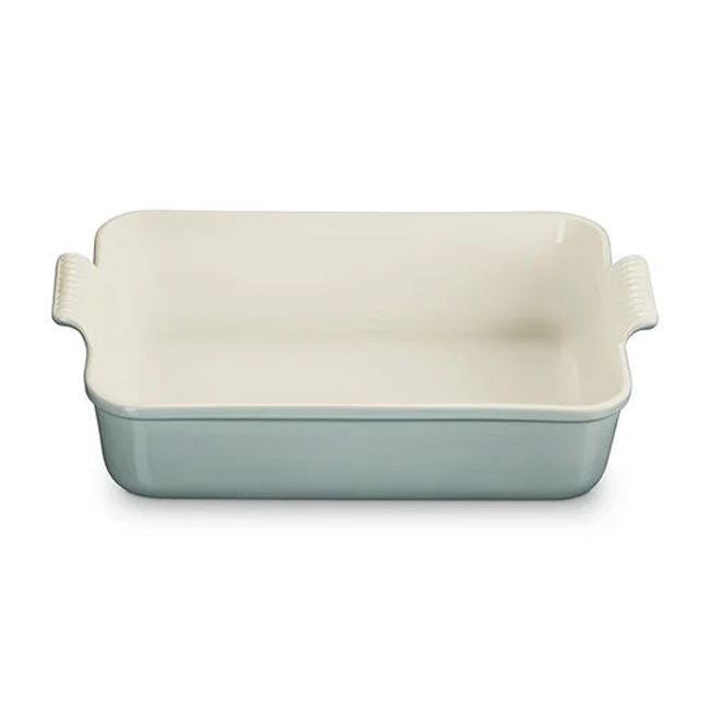 Le Creuset Heritage Deep Rectangular Lasagna Dish | Sea Salt