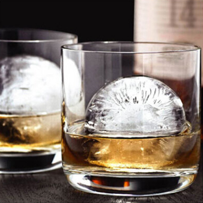 Product Tovolo Sphere Ice Molds - Set of 2 in use