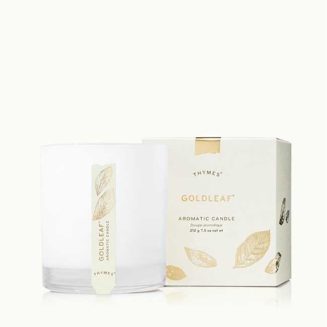 THYMES Goldleaf Aromatic Candle