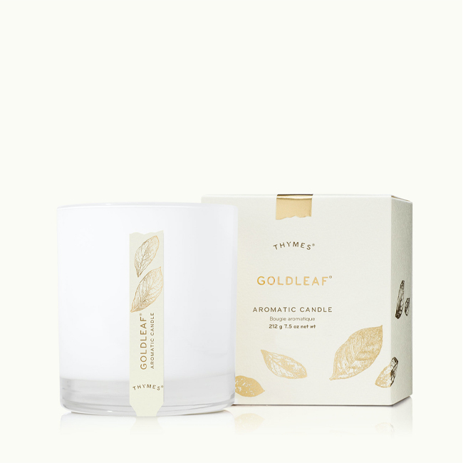 Product THYMES Goldleaf Aromatic Candle