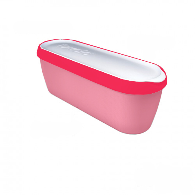 Tovolo Glide-A-Scoop Ice Cream Tub | Strawberry Red