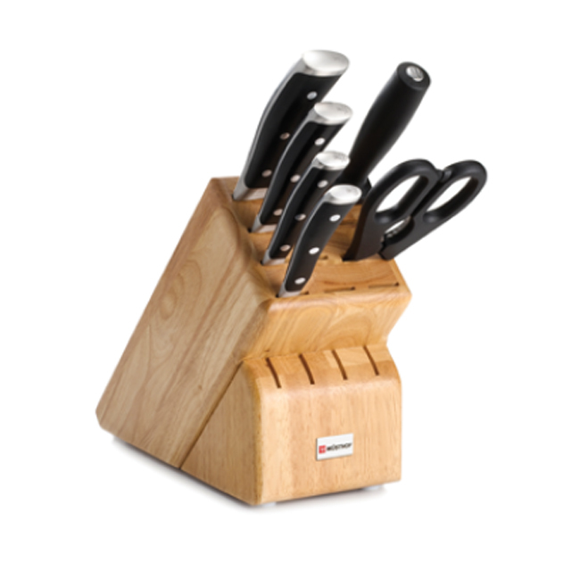 Wusthof Classic Color 8-Piece Knife Block Set