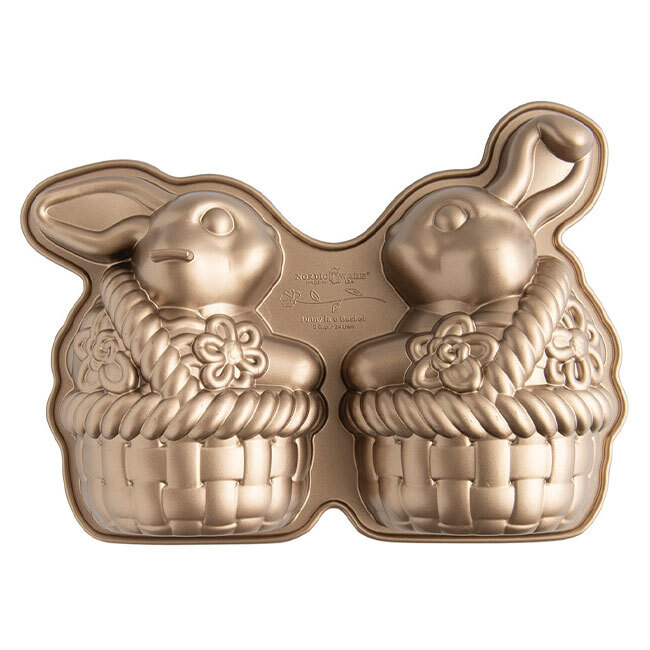 Product Nordic Ware Bunny In Basket 3D Cake Pan