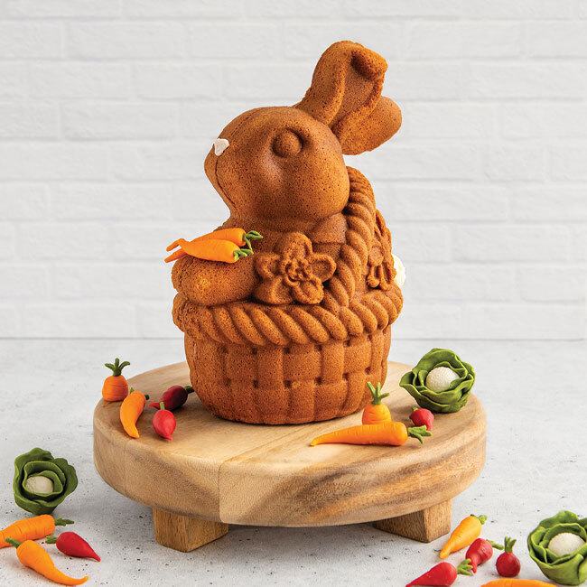 Nordic Ware Bunny In Basket 3D Cake Pan