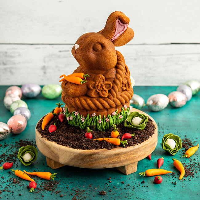 Nordic Ware Bunny In Basket 3D Cake Pan