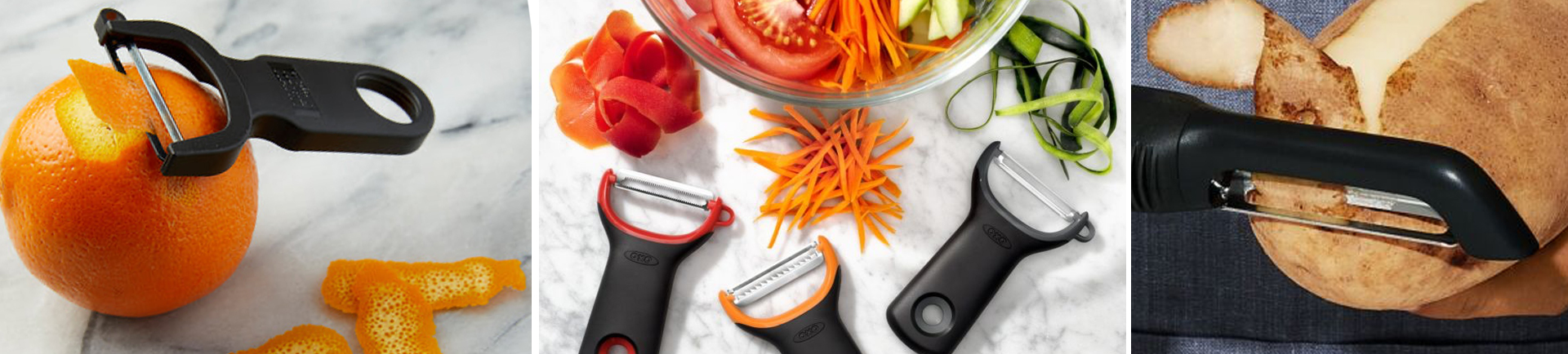 OXO Good Grips 3 Piece Y-Prep Peeler Set