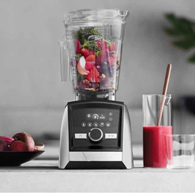 Vitamix - Ascent Series - A3500 in Brushed Stainless Lifestyle