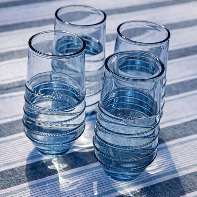 Juliska Amalia Acrylic Large Tumbler | Ocean