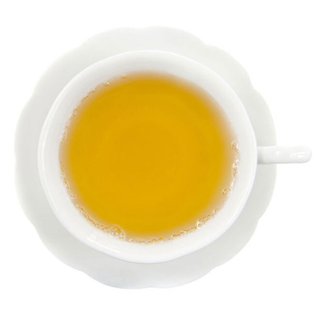 Lemon Flavored Green Tea in a cup