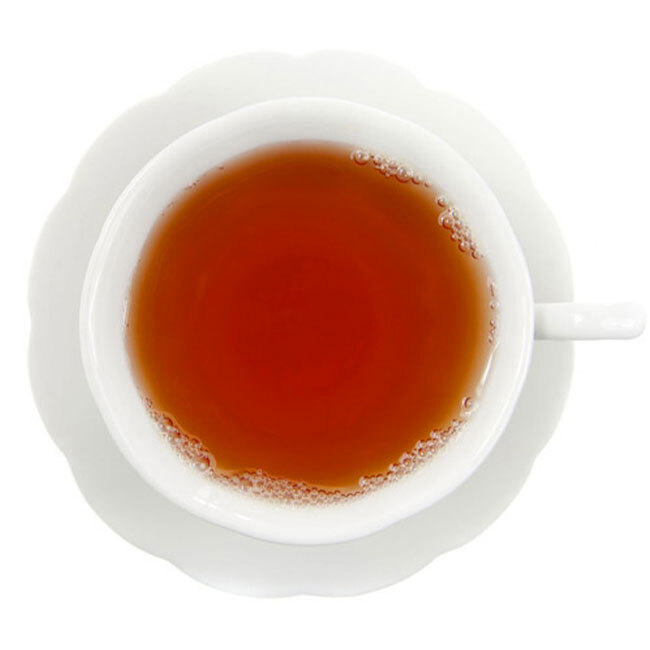 S'Mores Black Tea in a cup