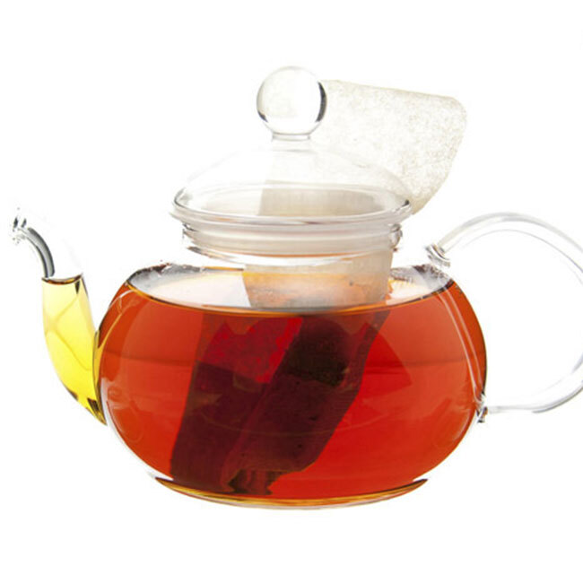 S'Mores Black Tea in a teapot