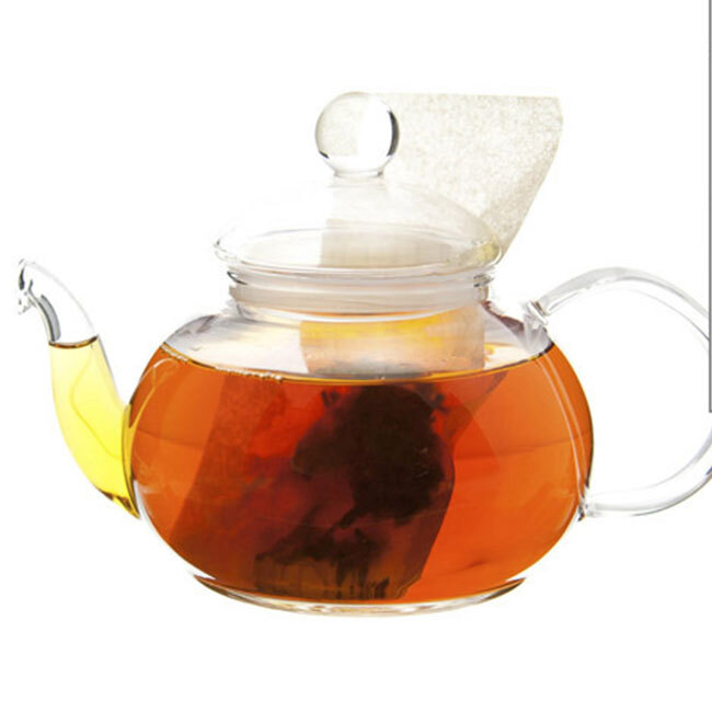 Blueberry Black Tea in a teapot