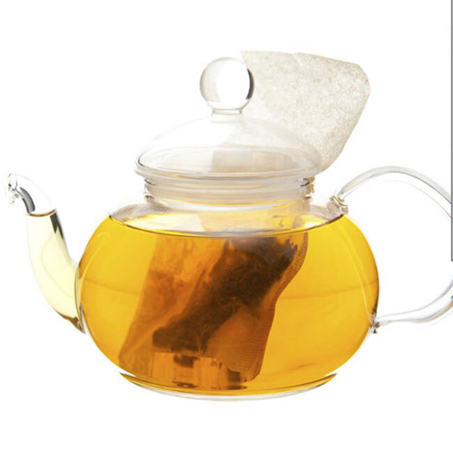 Jasmine Green with Flowers Tea in a teapot