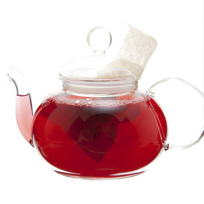 Casablanca Herb & Fruit Tea (Caffeine Free) in a teapot