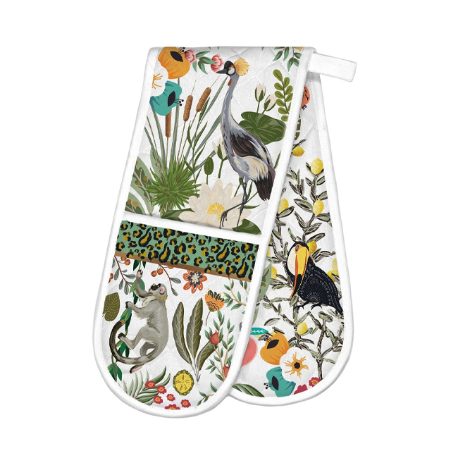 Michel Design Works Wild Lemon Double Oven Glove