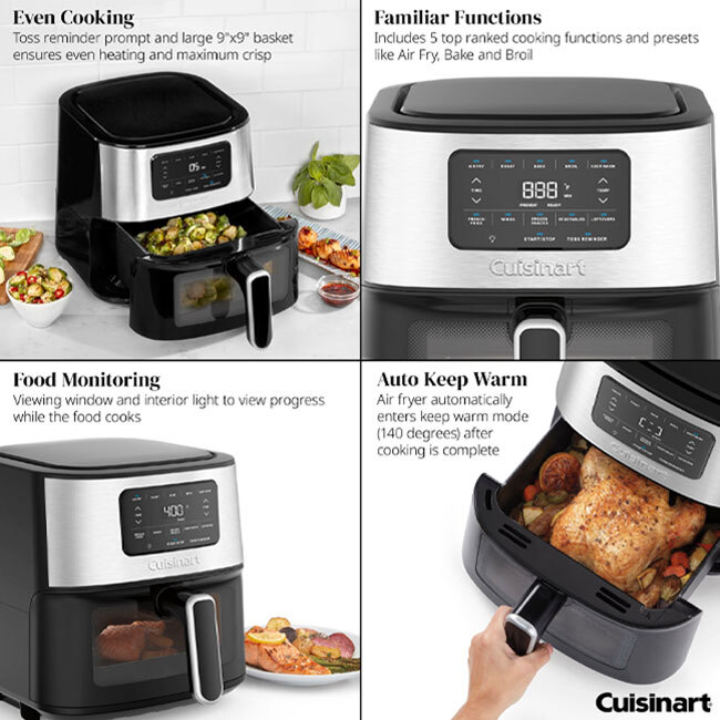 Cuisinart® Basket Air Fryer - features
