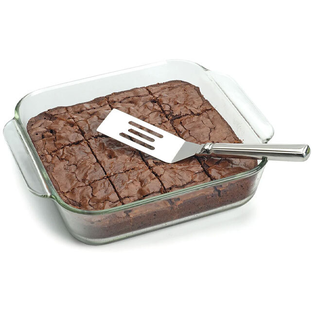 RSVP International Ann Marie’s Brownie Spatula | Stainless Steel