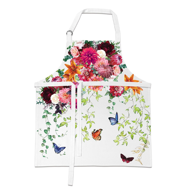 Michel Design Works Sweet Floral Melody Chef Apron