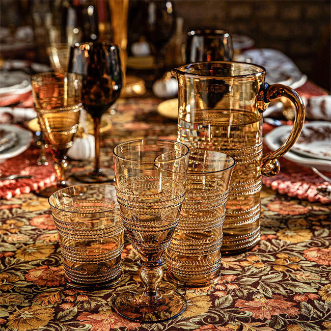 Juliska Ella Goblet | Amber