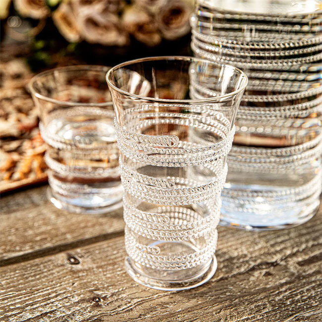 Juliska Ella Large Tumbler | Clear in front